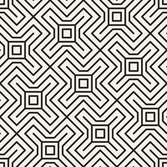 Vector seamless pattern. Modern stylish abstract texture. Repeating geometric tiles
