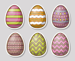 Easter eggs design