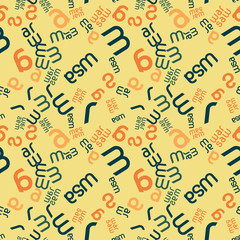 Warsaw creative pattern. Digital design for print, fabric, fashion or presentation.