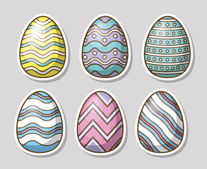 Easter eggs design