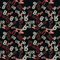 Hamburg creative pattern. Digital design for print, fabric, fashion or presentation.