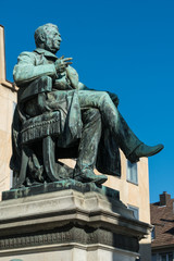 Obraz premium Robert-Mayer-Denkmal in Heilbronn