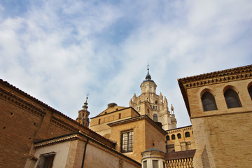 Fototapeta na wymiar Catedral de Tarazona, Zaragoza, España