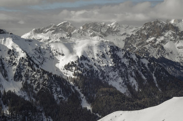 Mountains Alps in Italy