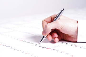 Einen Termin in den Kalender eintragen