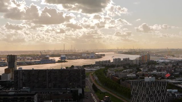 Rotterdam Dusk Panorma
