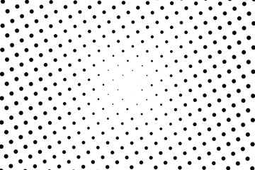 Halftone background. Digital gradient. Dotted pattern with circles, dots, point small scale. 