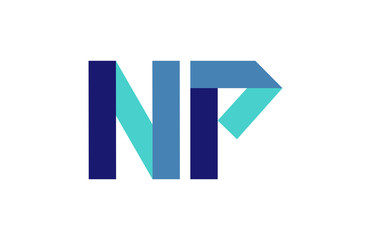NP Ribbon Letter Logo