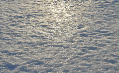 冬　夕方　雪　テクスチャ　素材
