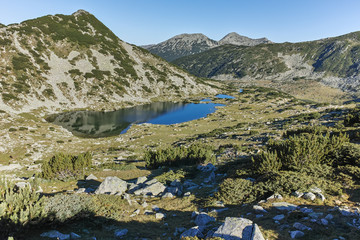Fototapeta na wymiar Amazing landscape with Chairski lakes, Pirin Mountain, Bulgaria