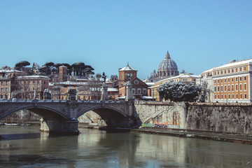 Obraz premium Most zamkowy św. Anioła