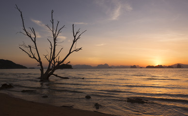 Sunrise at Koh Yao Noi, THailand