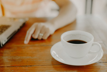 coffee in the morning