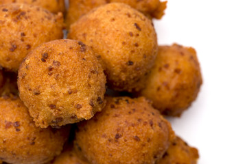 Hushpuppies, an Classic Souther Side of Fried Cornbread Balls