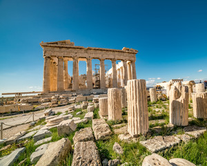 Fototapeta premium Parthenon Acropolis of Athens Archaeological Place