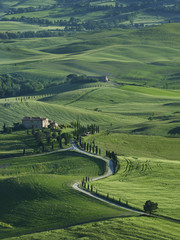 Idyllic landscape in Tuscany, Italy