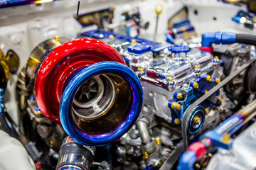 High precision muscle car engine, Customized race car engine