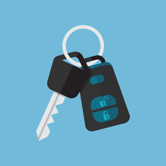 Car key and alarm system