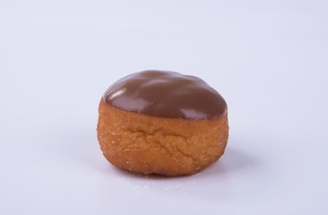 donut or chocolate donut on a background.