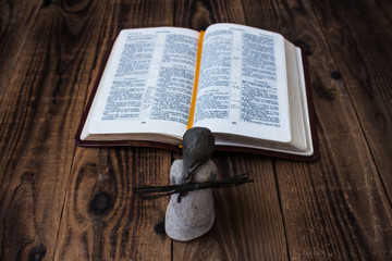 angel and bible