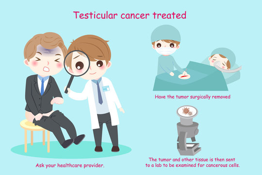 man with testicular cancer