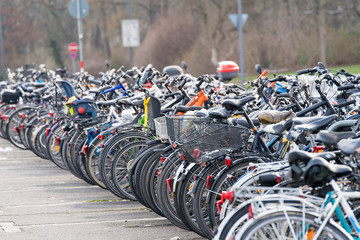 Fahrradparkplatz