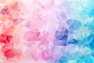vector multicolored abstract background of effect geometric triangles