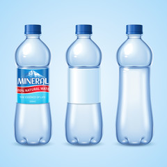 Mineral water bottle set