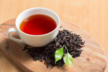 morning tea on the table