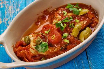 Tuscan Baked Fish