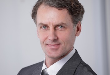 closeup face of a serious businessman.