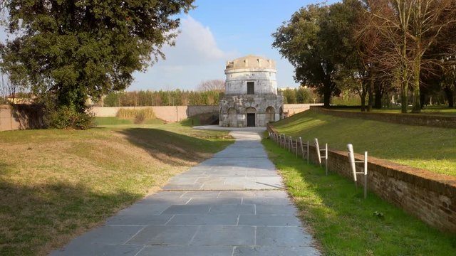 The Mausoleum of Theoderic in Ravenna, Italy