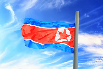 North Korean flag