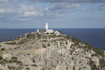 Fototapeta na wymiar Lighthouse at Formentor; Majorca