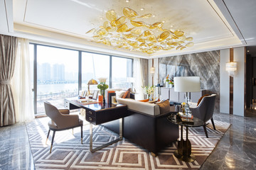 interior of modern living room