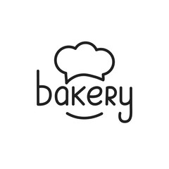 Bakery. Bakery lettering illustration. Bakery label badge emblem