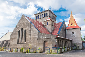 Guadeloupe, Saint-Joseph church in Vieux-Habitants village
