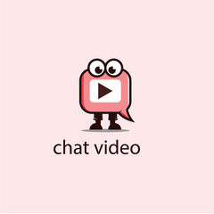chat video logo