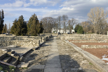 Fototapeta na wymiar Roman ruins of Aquincum