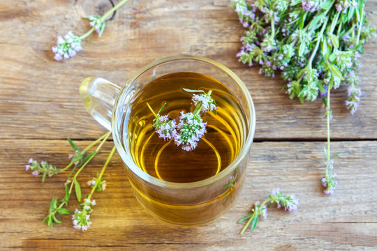 herbal wild thyme tea