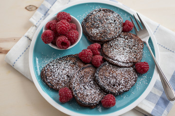 Schokoladen Pancakes 