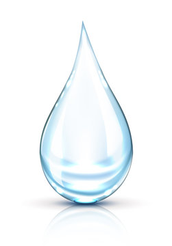 Water drop vector illustration 