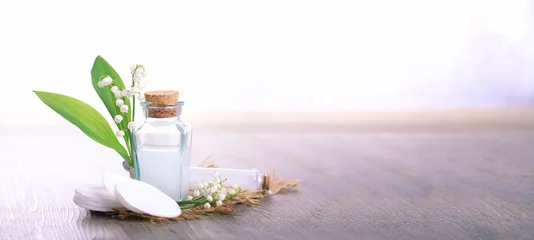 Foto auf Acrylglas Maiglöckchen spa, fleur de muguet 