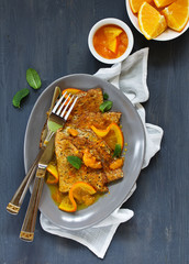 Crepes Suzette.