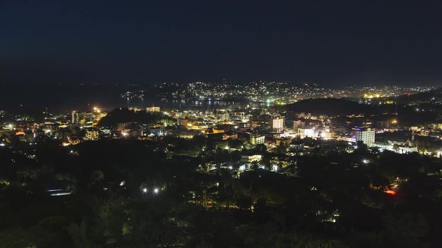 Mwanza City Night Timelapse Tanzania