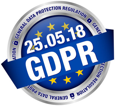 Button Banner "GDPR" Europe