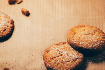 Biscuits with nuts and fruit