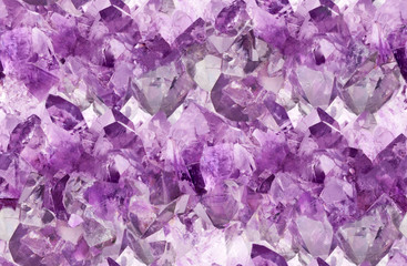 light amethyst crystals macro seamless backgrond