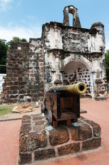 マレーシア マラッカのサンチャゴ砦