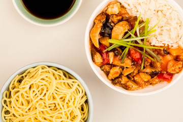 Cantonese Style Sweet And Sour Chicken With Rice